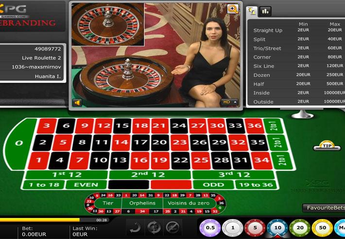 Live casino online