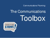 The communications toolbox