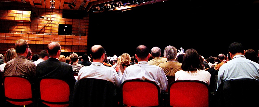 photo of people attending a convention
