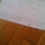 What you read here in September