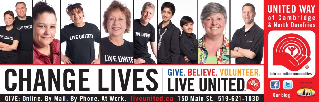 United Way of Cambridge 2011 poster