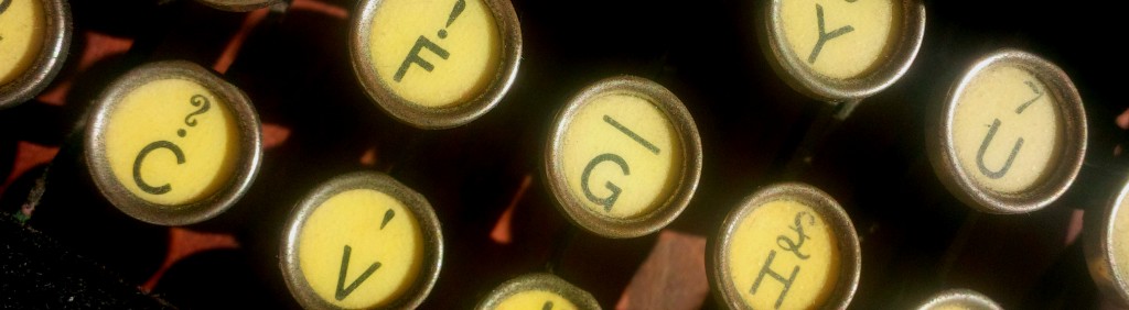 typewriter keys