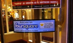 Are you on Foursquare?